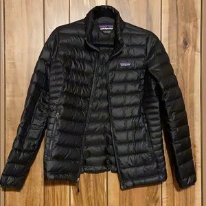 Women’s black Patagonia down jacket